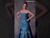 MNM Couture Style Q5574: Strapless Mermaid Gown with Bow Train