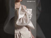 MNM Couture GOS2512 Gold Champagne Piqué Dress with Organza Bust and Crystal Embellishments