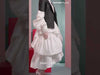 MNM Couture GOF2532: Statement High-Low Layered Skirt and Minimalist Black Blazer Ensemble